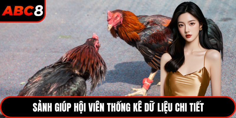 Sảnh giúp hội viên thống kê dữ liệu chi tiết
